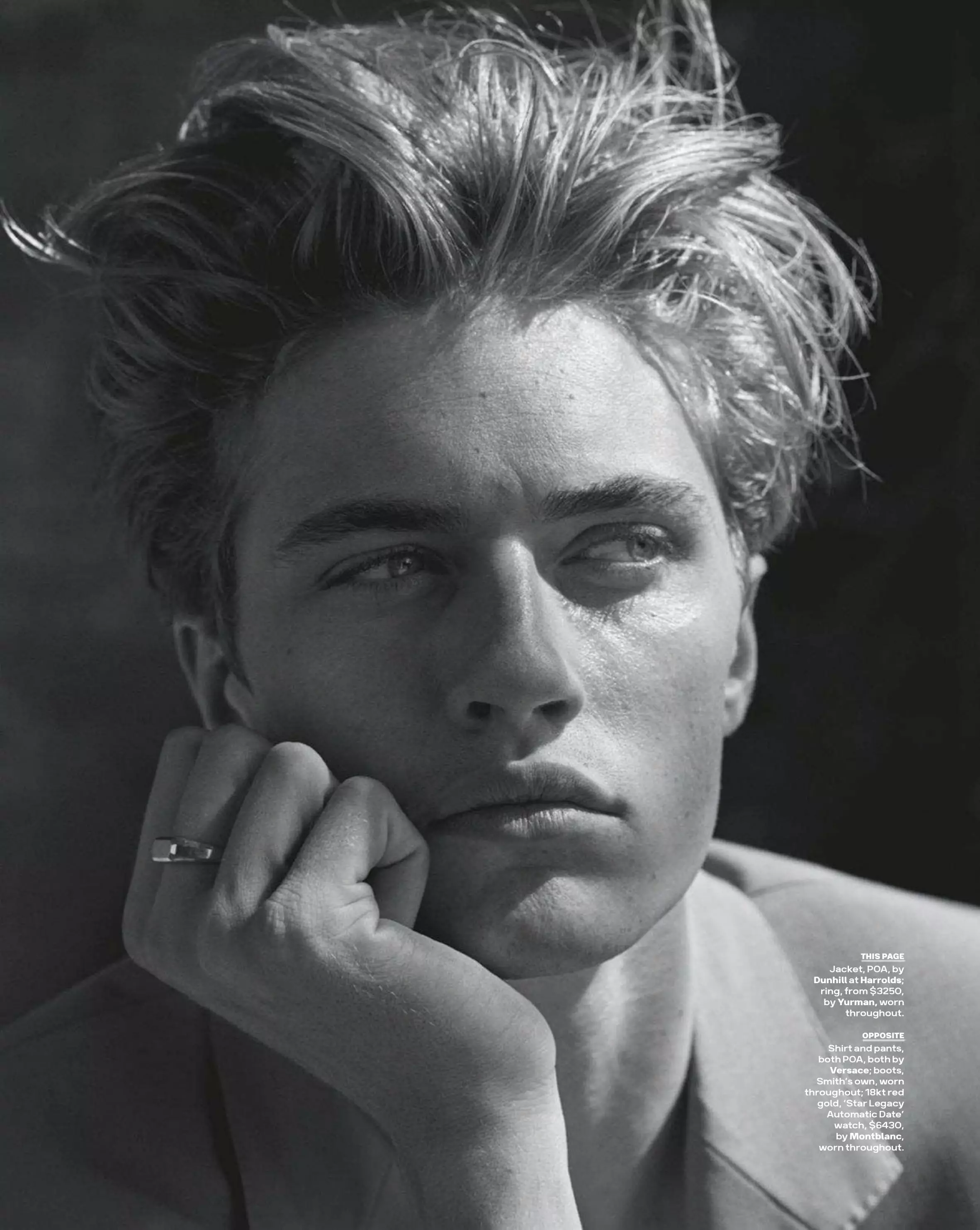 GQ Australia 2018 年 12 月 Lucky Blue Smith by Carter Smith