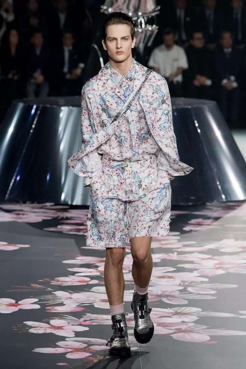 Dior Homme күз алдындағы 2019 Токио30