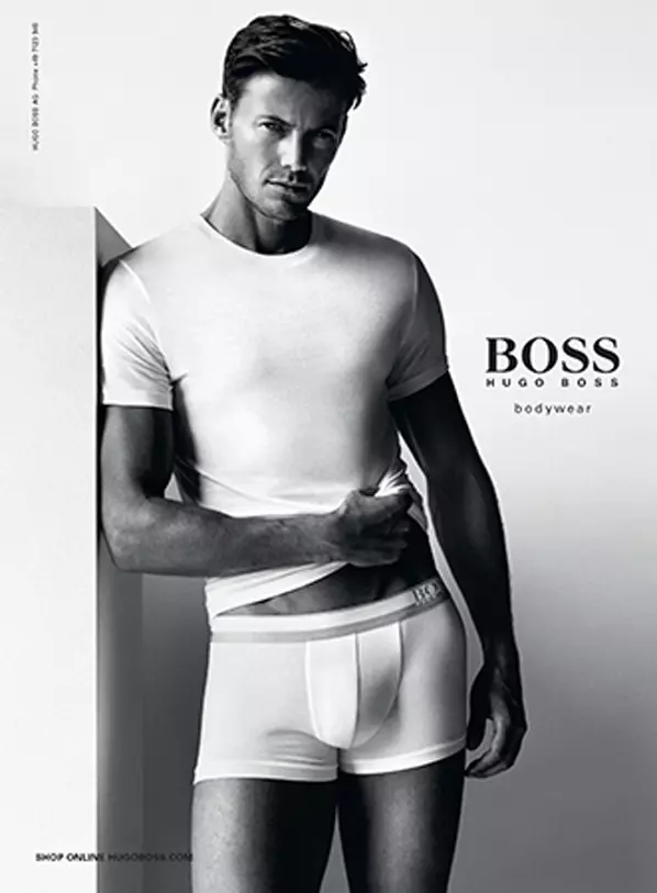 Ropa interior Hugo Boss P/E 2014 Ph: Alasdair McLellan Estilo: Alister Mackie