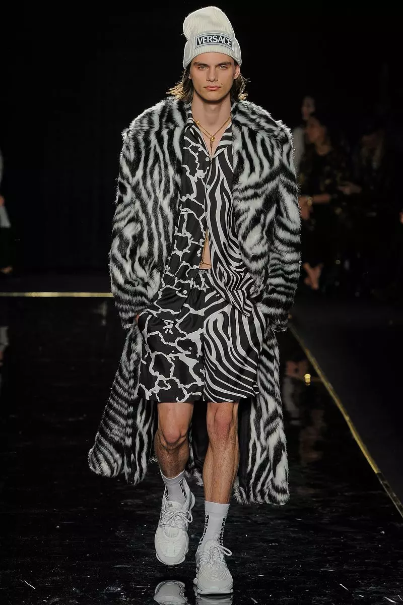 Versace Pra Musim Gugur 2019 New York