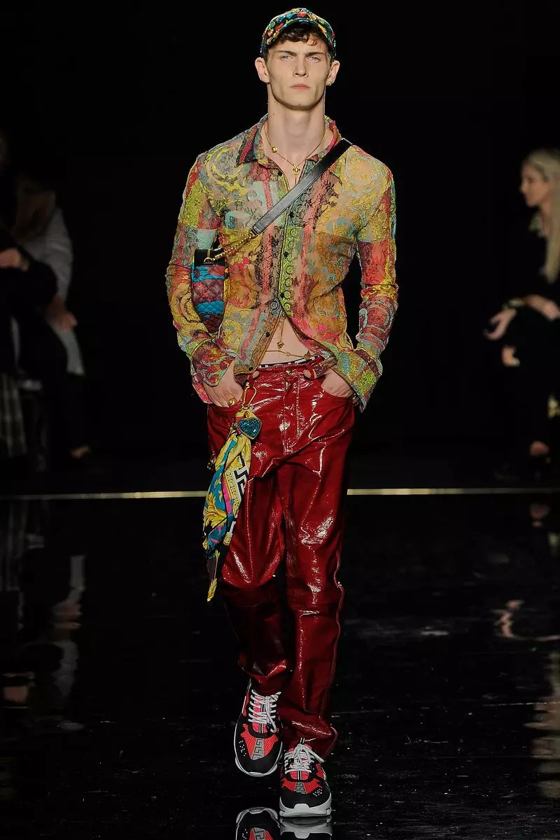 Versace Pra Musim Gugur 2019 New York