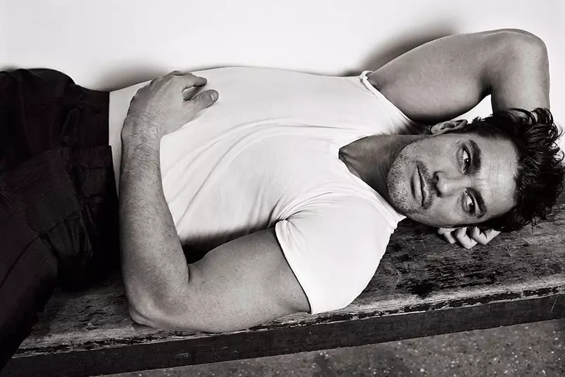 David Gandy de Roger Rich per a Glass Magazine