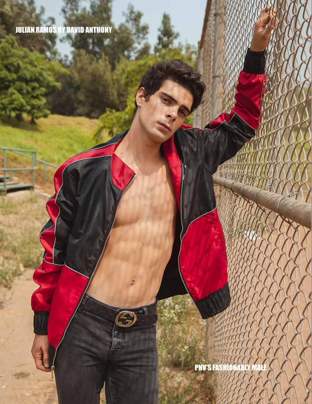 Julian Ramos by David Anthony for PnVFashionably Male Issue 07 Oct/Nov 2020