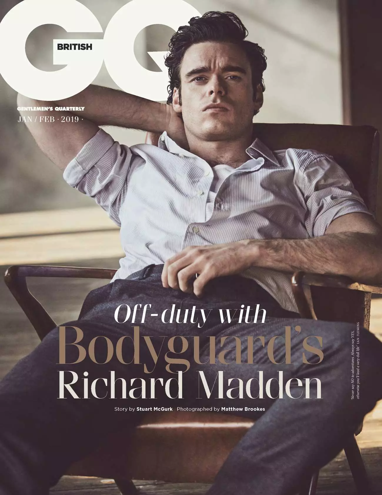 Tansoqchi Richard Madden bilan xizmatdan tashqari 14743_9