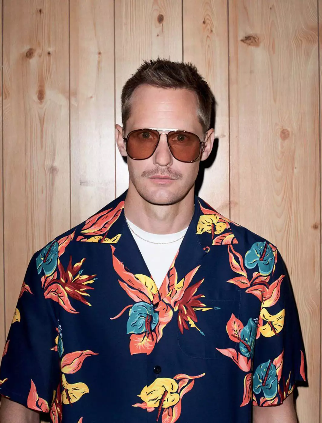 Terry Richardson-ek Alexander Skarsgård GQ Style Germany AW171rako