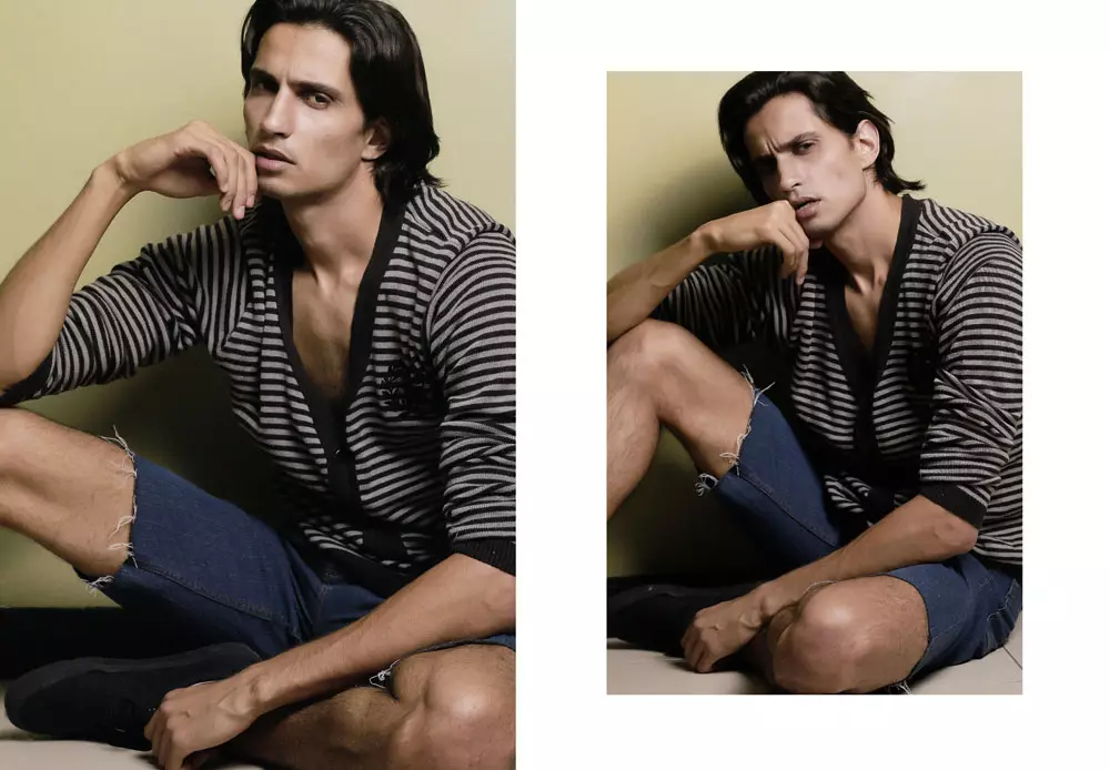 Model Giuliano Meneghin oo uu qoray Mendelson Villanueva Serrano