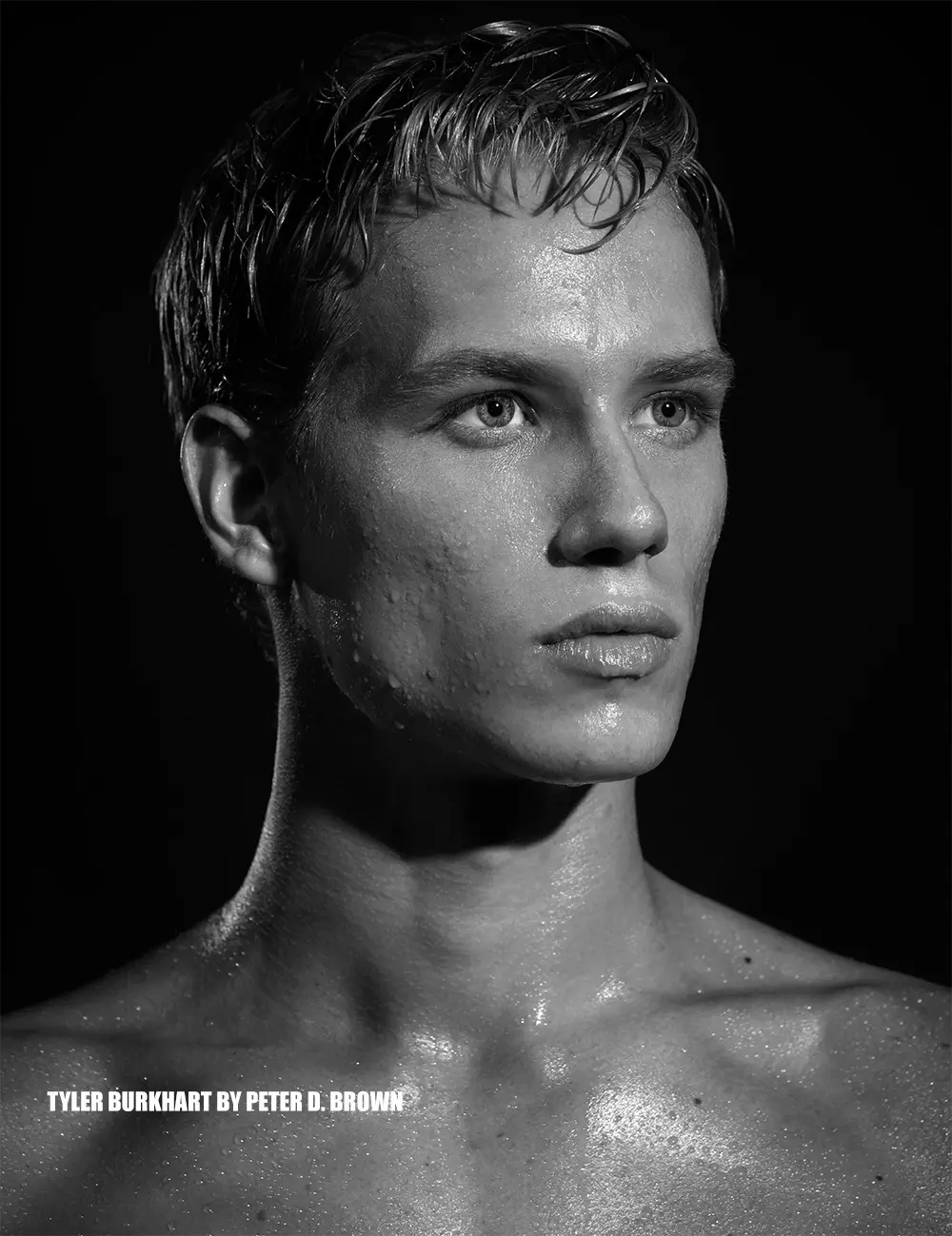 Tyler Burkhart de Peter D. Brown per a PnVFashionably Male Número 07 d'octubre/novembre de 2020