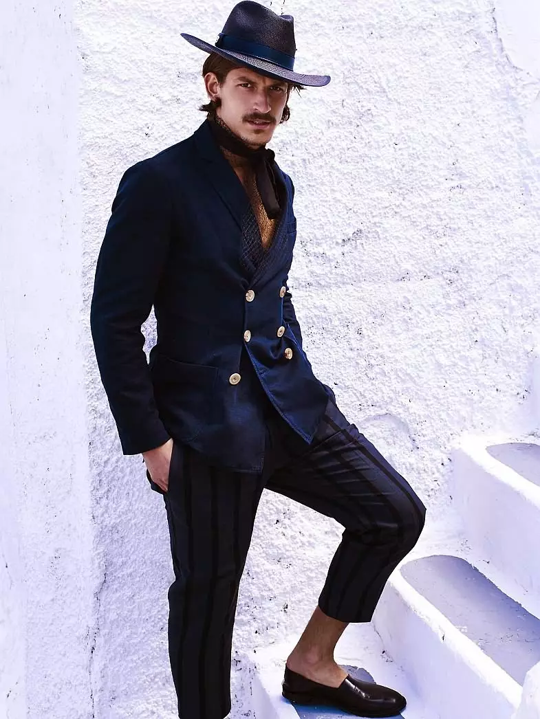 Top Model Jarrod Scott para sa Mercury Magazine