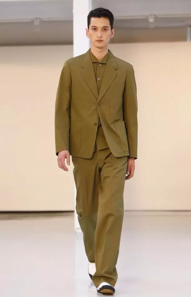 Lemaire Menswear Earrach Samhraidh 2016 PARIS020