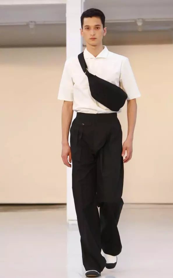 Lemaire Menswear Caij Nplooj Ntoos Hlav 2016 PARIS034