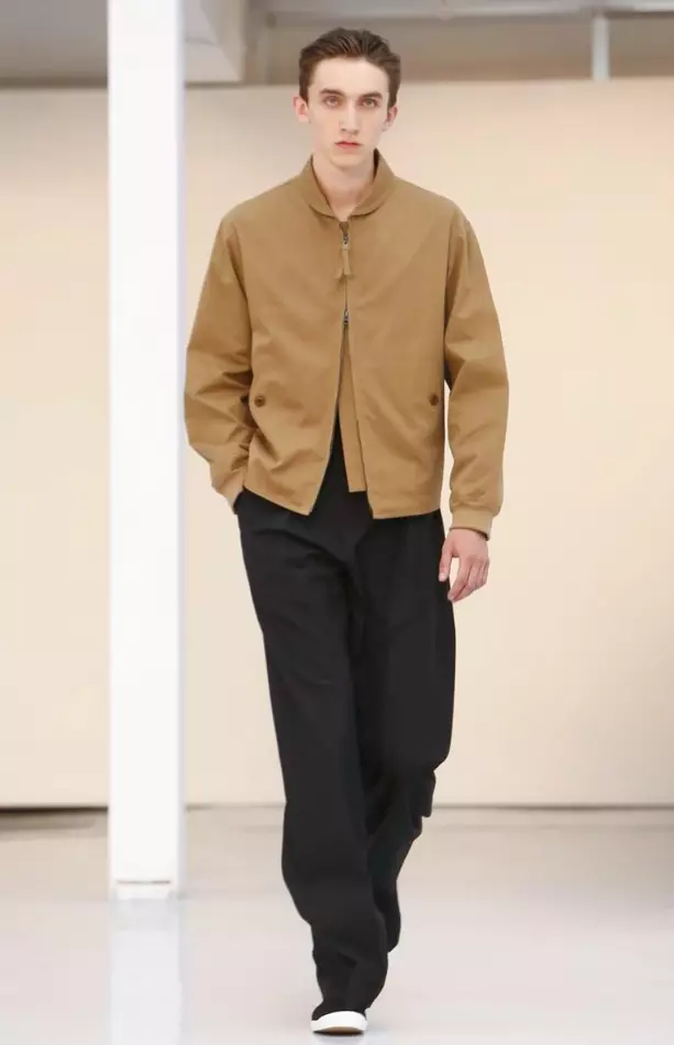 Lemaire Menswear Earrach Samhraidh 2016 PARIS013