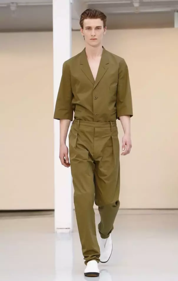 Lemaire Menswear Earrach Samhraidh 2016 PARIS015