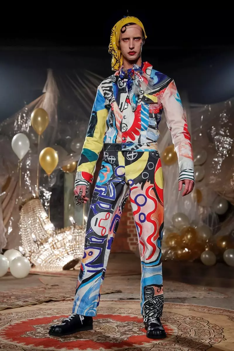 Charles Jeffrey LOVERBOY Musim Gugur Musim Dingin 2019 London13