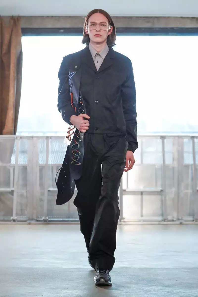 Xander Zhou Automne Hiver 2019 London21