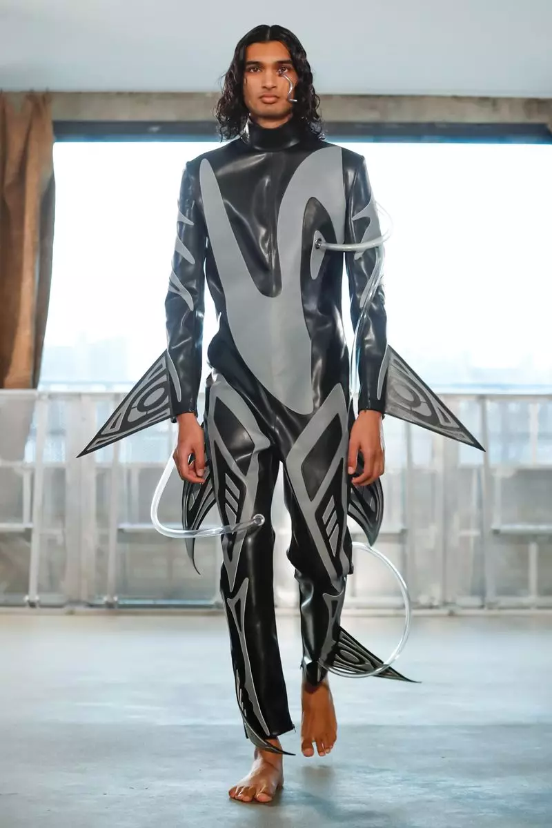 Xander Zhou Outono Inverno 2019 Londres50