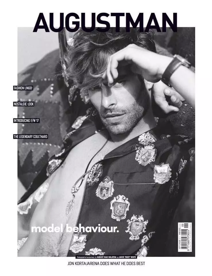 JON KORTAJARENA ZA AUGUST MAN JAMES BUZZ WHITE