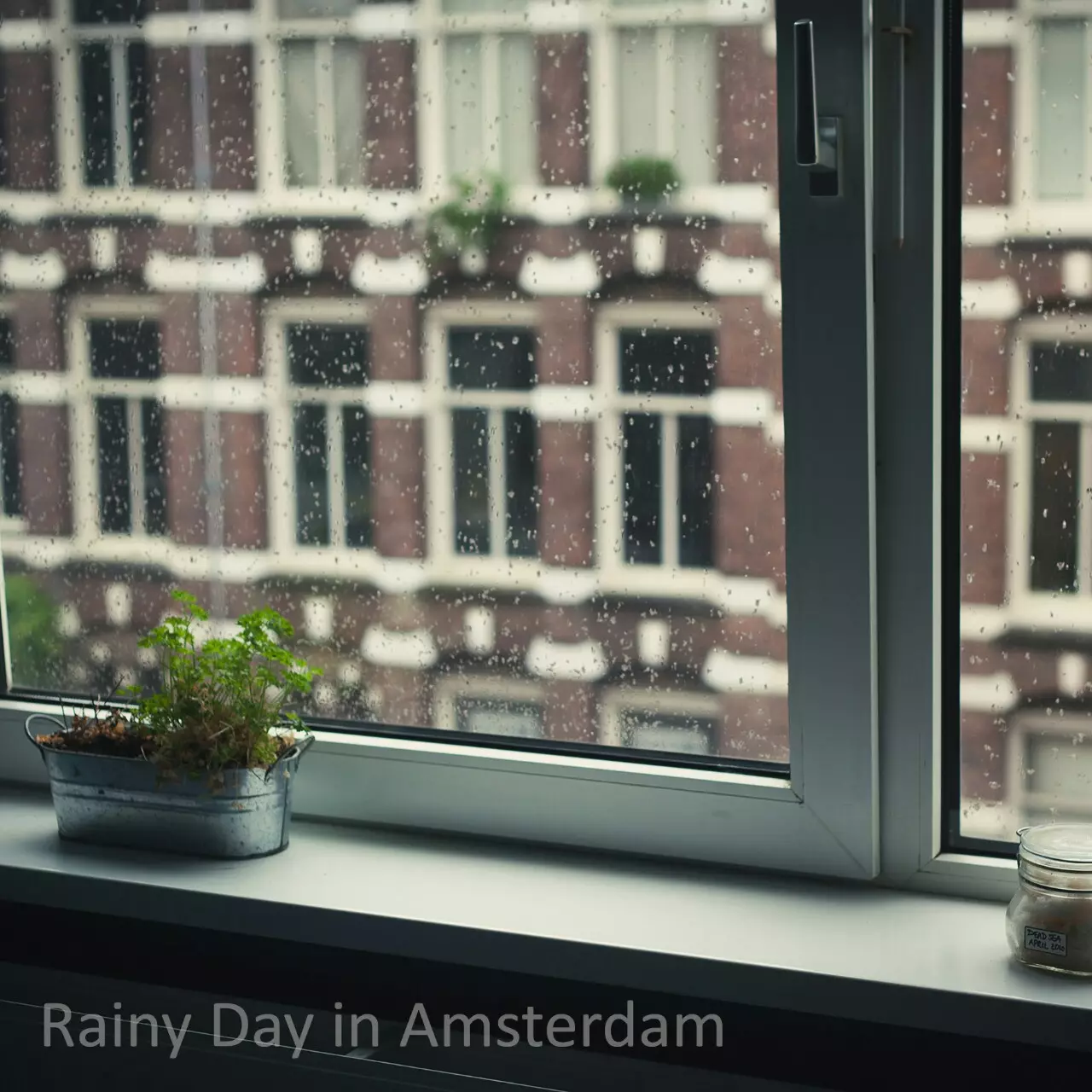 Дажджлівы дзень у Амстэрдаме праца Анкена Берге