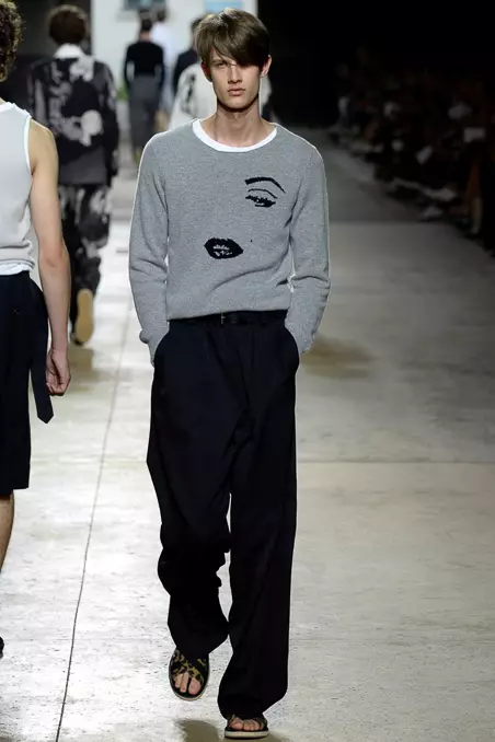 Dries Van Noten 2016 წლის გაზაფხულის მამაკაცის ტანსაცმელი394