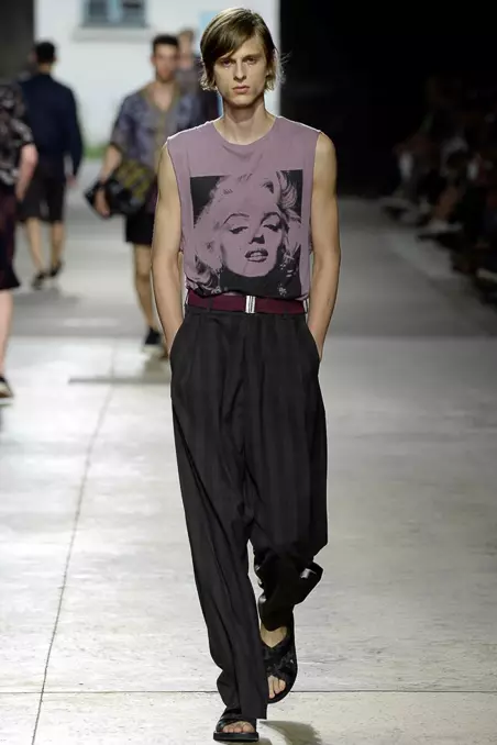 Dries Van Noten 2016 წლის გაზაფხულის მამაკაცის ტანსაცმელი408