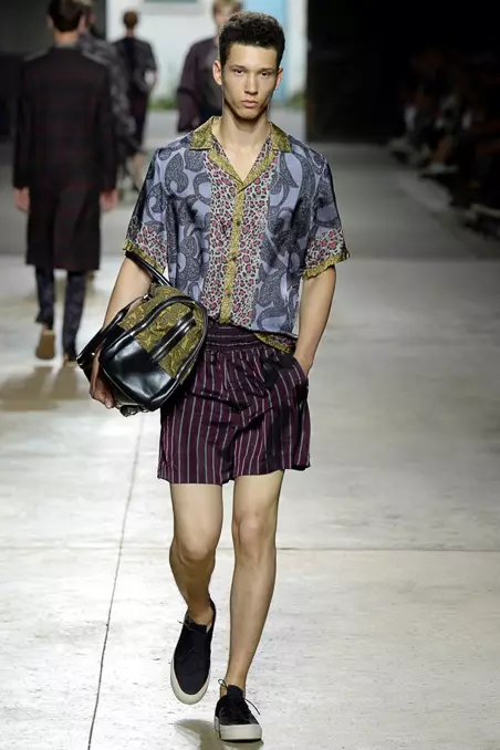 Dries Van Noten 2016 көктемі ерлер киімі409