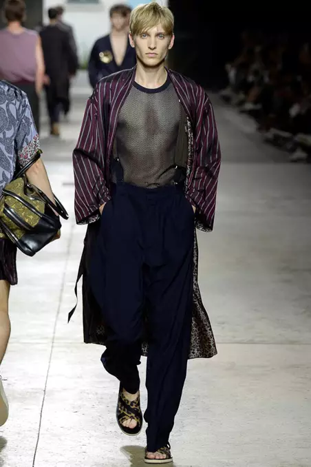 Dries Van Noten 2016 көктемі ерлер киімі410