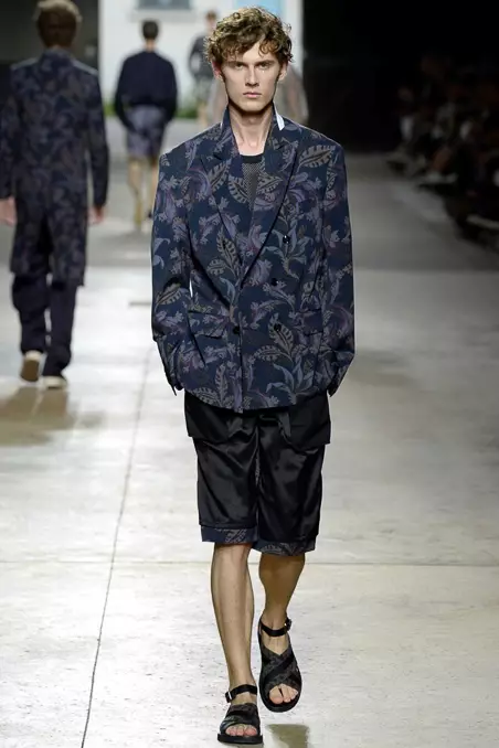 Dries Van Noten 2016 көктемі ерлер киімі414