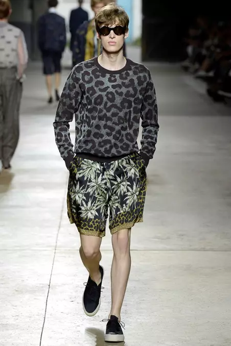 Dries Van Noten 2016 көктемі ерлер киімі417