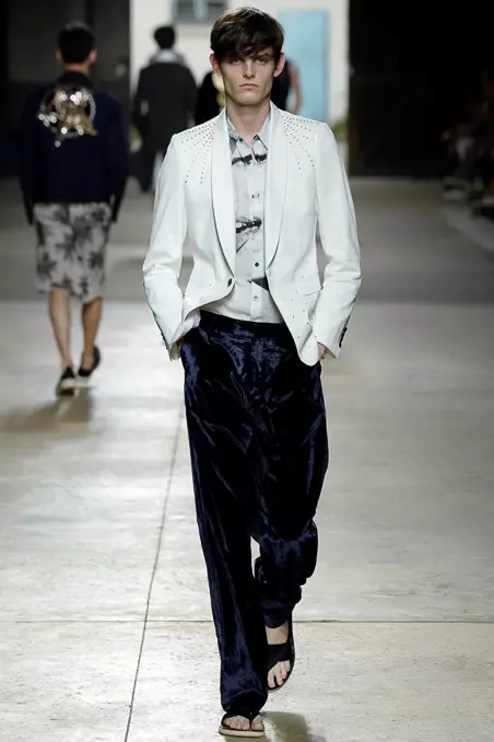 Dries Van Noten 2016 წლის გაზაფხულის მამაკაცის ტანსაცმელი428