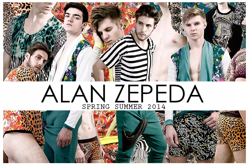 Alan Zepeda Spring/Summer 2014