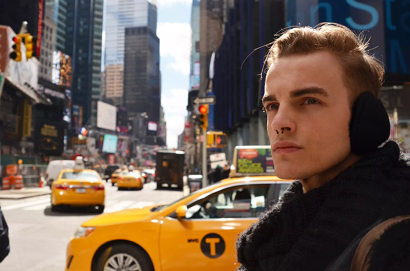 Professionel danser fra Australien Patrick Cook skudt i New York City af den bosniske fotograf Mladen Blagojevic, da han rejste for et par måneder siden.