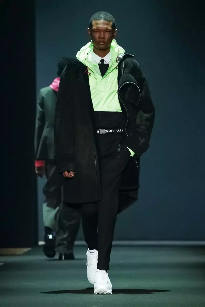 Les Hommes Menswear Caij Nplooj Ntoos Hlav 2019 Milan10