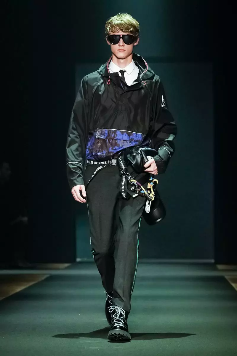 Les Hommes 男裝秋冬 2019 Milan22