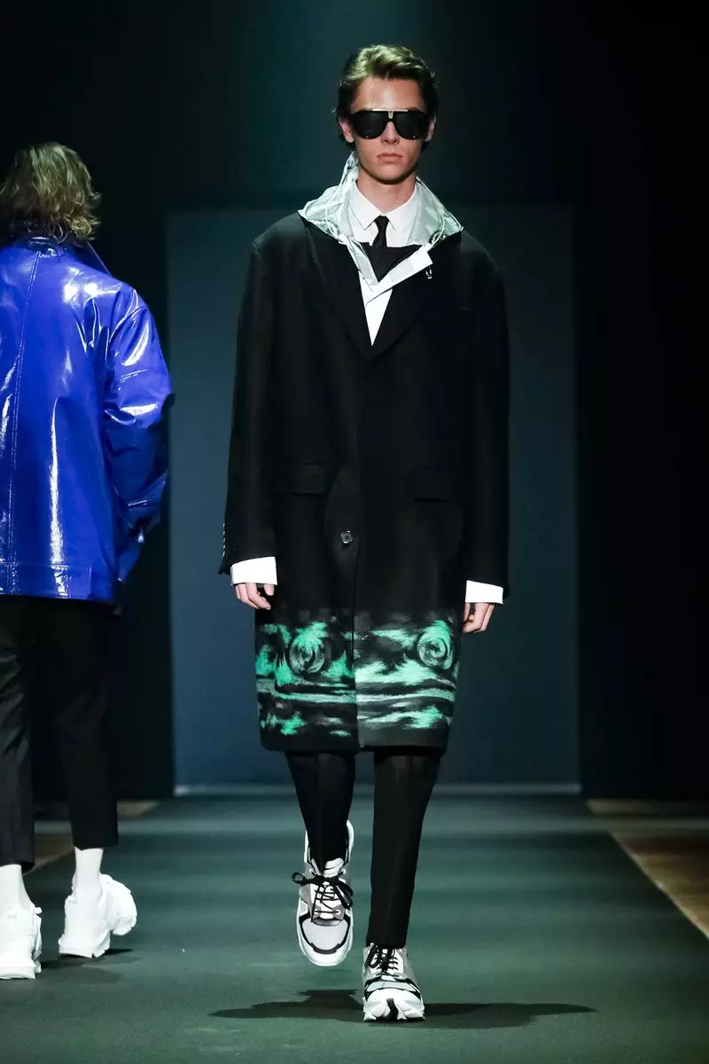 Les Hommes 男装秋冬 2019 Milan24