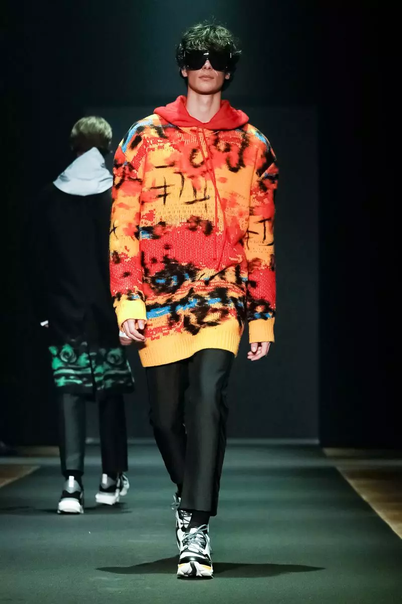 Les Hommes Menswear Caij Nplooj Ntoos Hlav 2019 Milan27