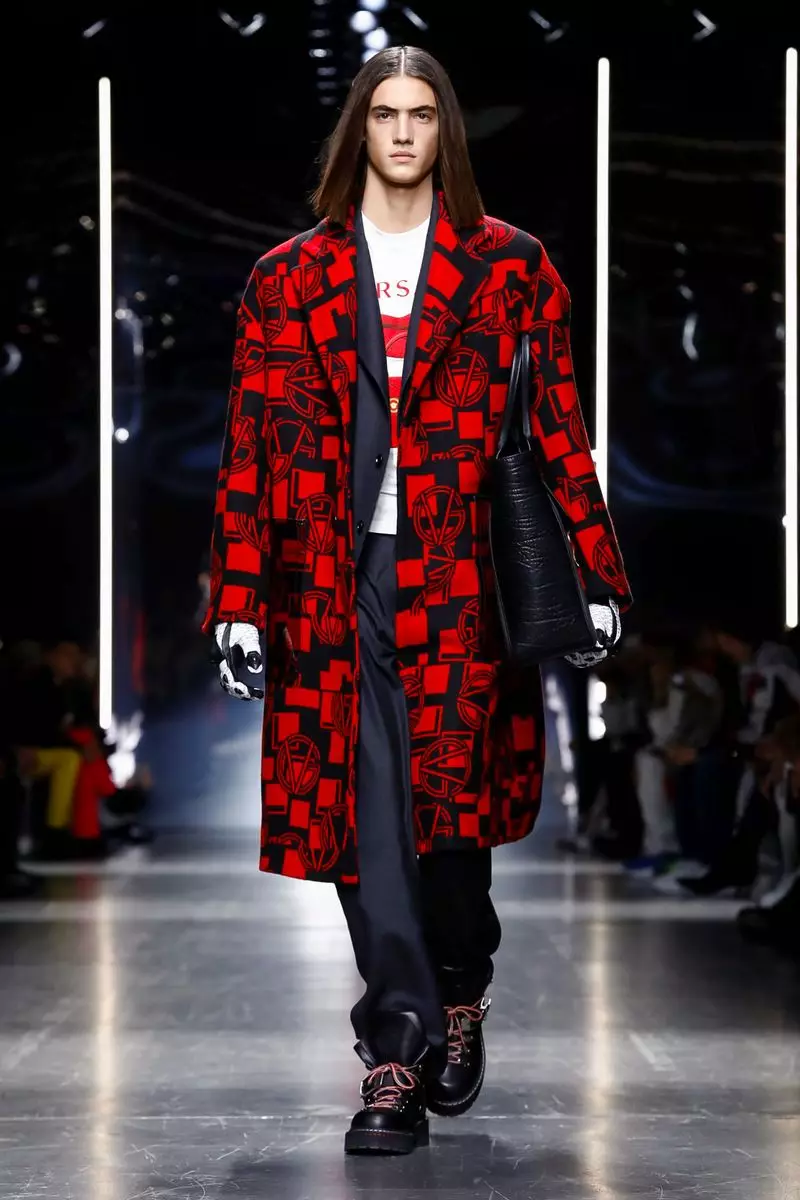 Versace Menswear Fall Gaeaf 2019 Milan30