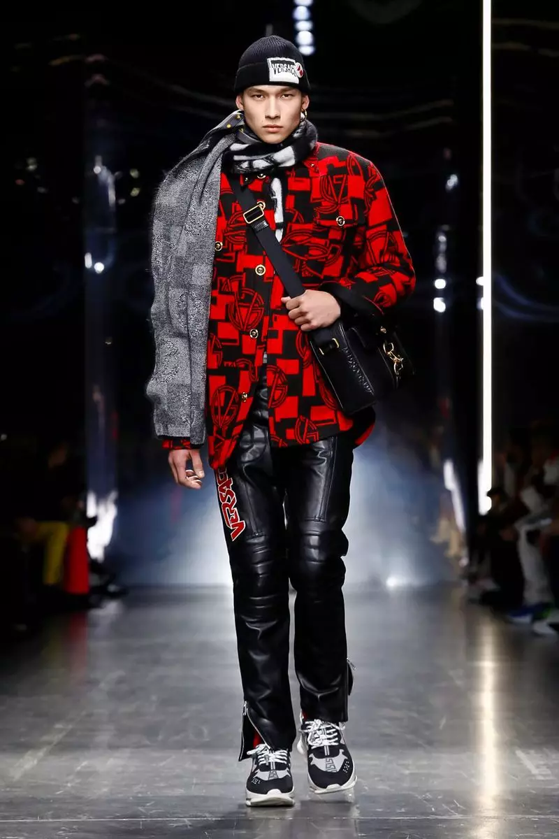 Versace Menswear Toamna Iarna 2019 Milano33