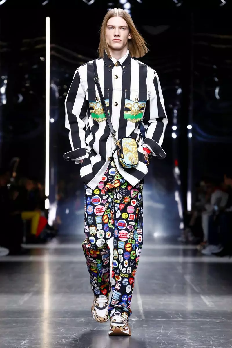 Versace Menswear Thu Đông 2019 Milan47