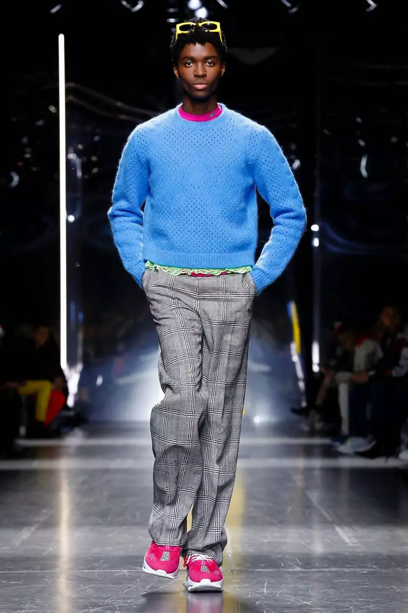 Versace Menswear Hierscht Wanter 2019 Mailand9