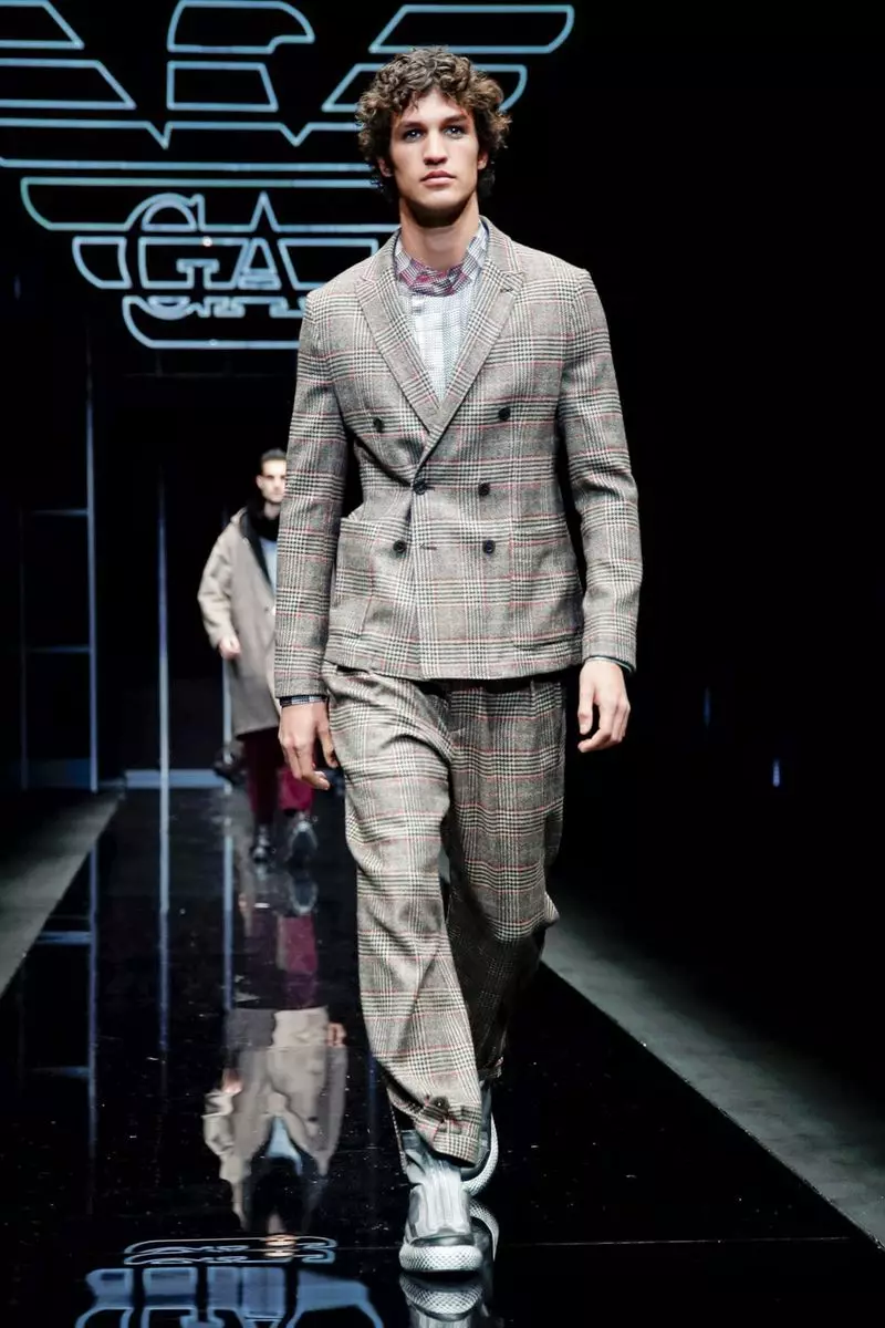 Emporio Armani Mode Homme Automne Hiver 2019 Milan102