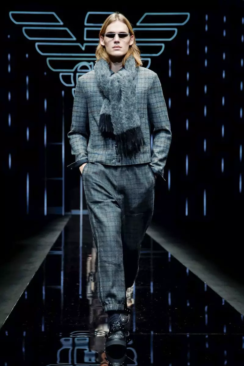 Emporio Armani ерлер киімі Күз-қыс 2019 Milan104