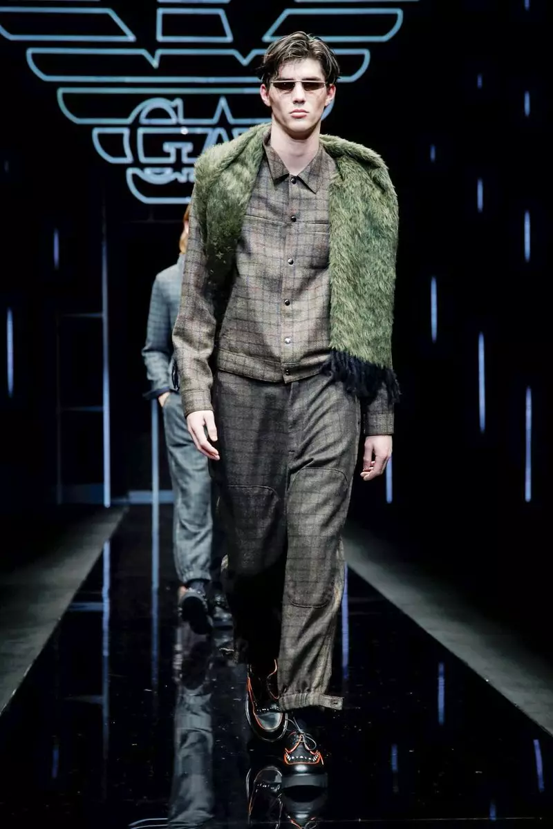 Emporio Armani בגדי גברים סתיו חורף 2019 Milan105