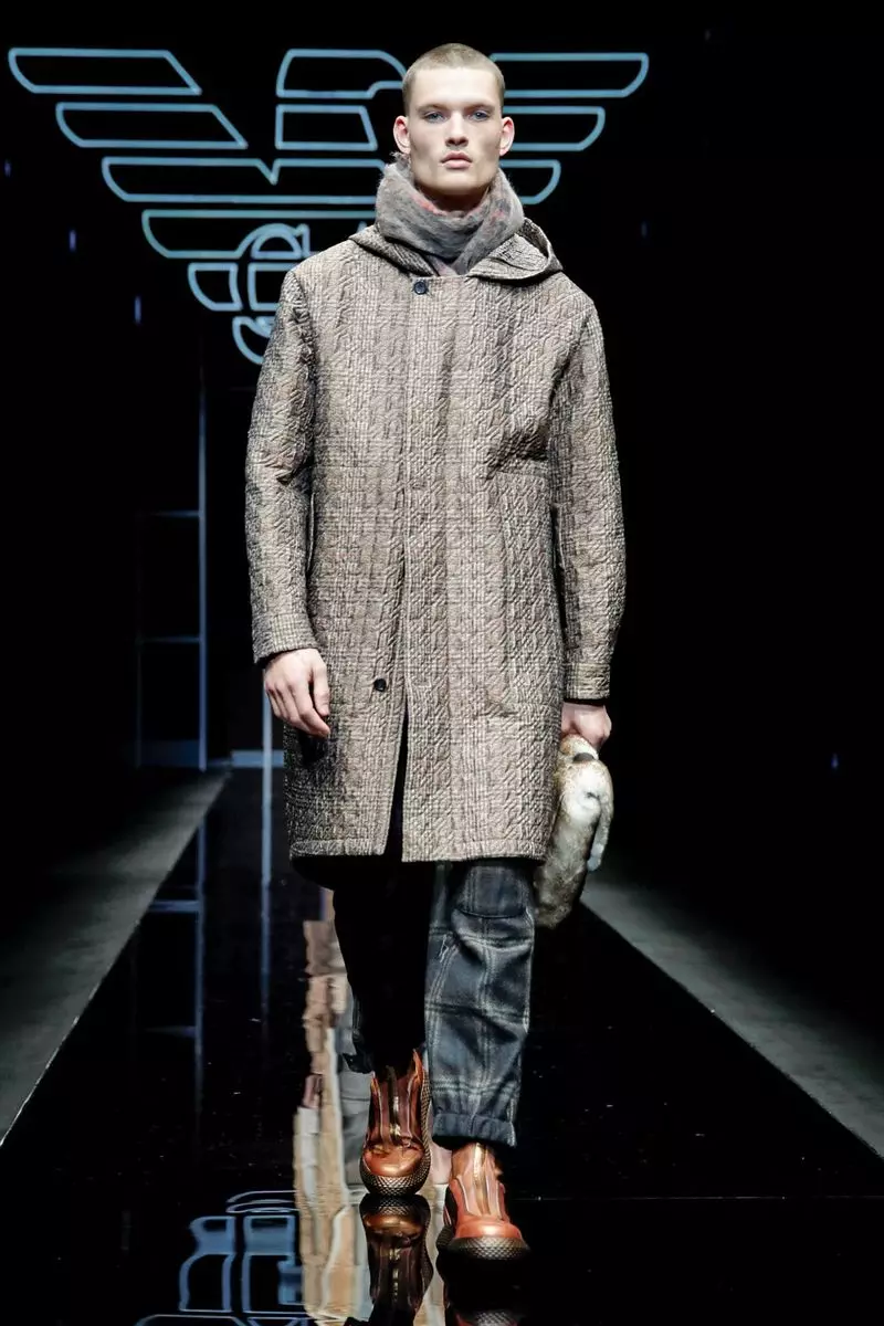 Emporio Armani Menswear Otòn Ivè 2019 Milan108