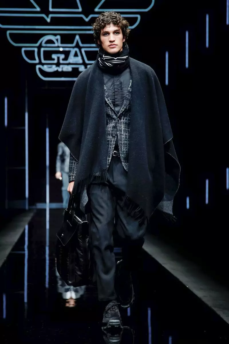 Emporio Armani Menswear ဆောင်းရာသီ 2019 Milan11