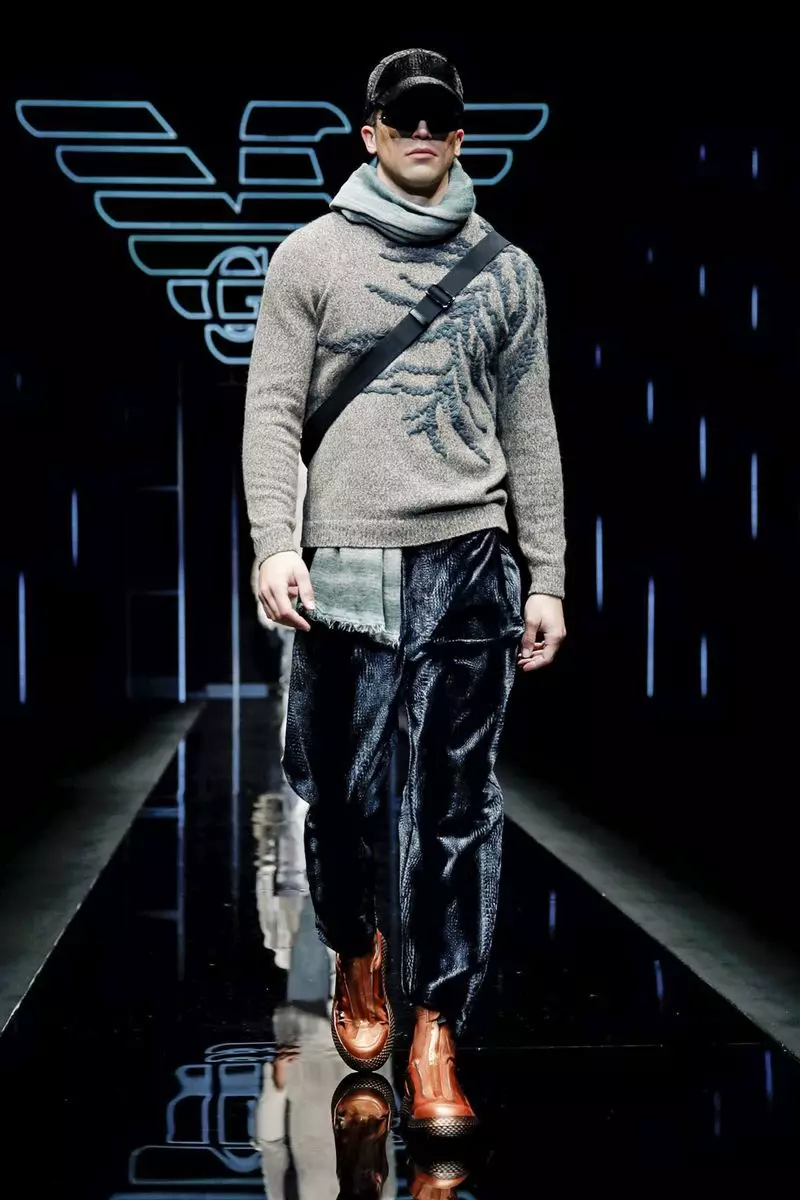 Emporio Armani Menswear Syksy Talvi 2019 Milano114