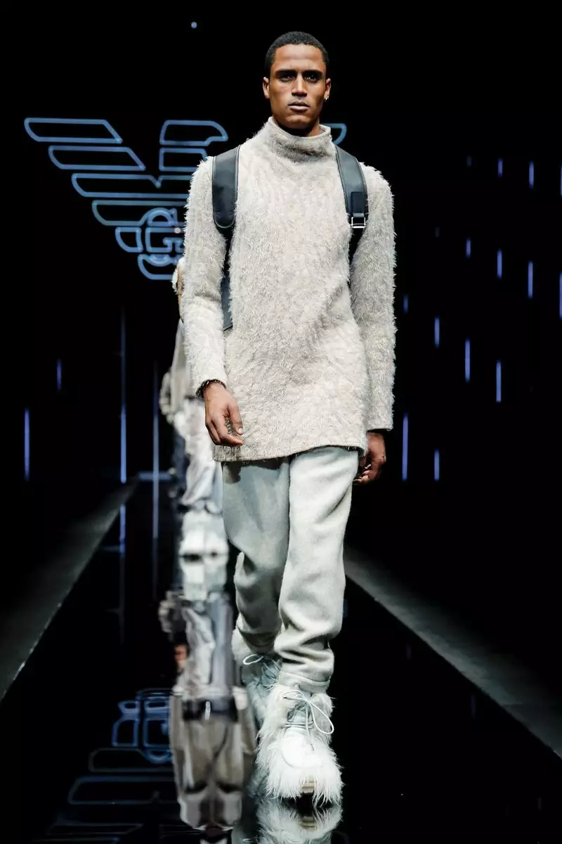 Emporio Armani Menswear Otòn Ivè 2019 Milan115