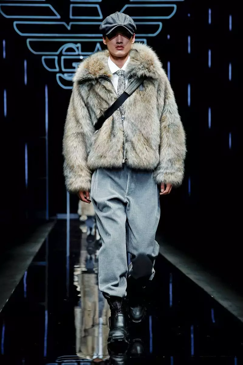 Emporio Armani Erkek Giyim Sonbahar Kış 2019 Milan122