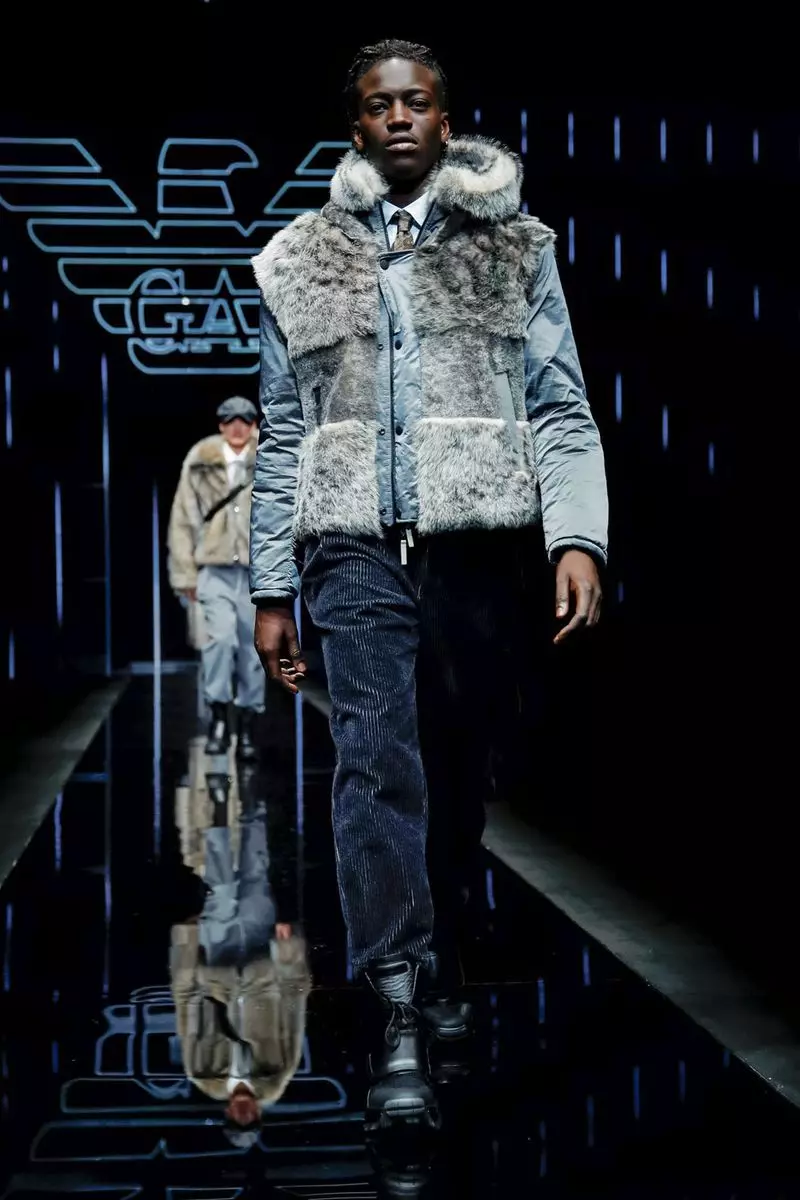 I-Emporio Armani Menswear ekwindla ebusika ngo-2019 eMilan123