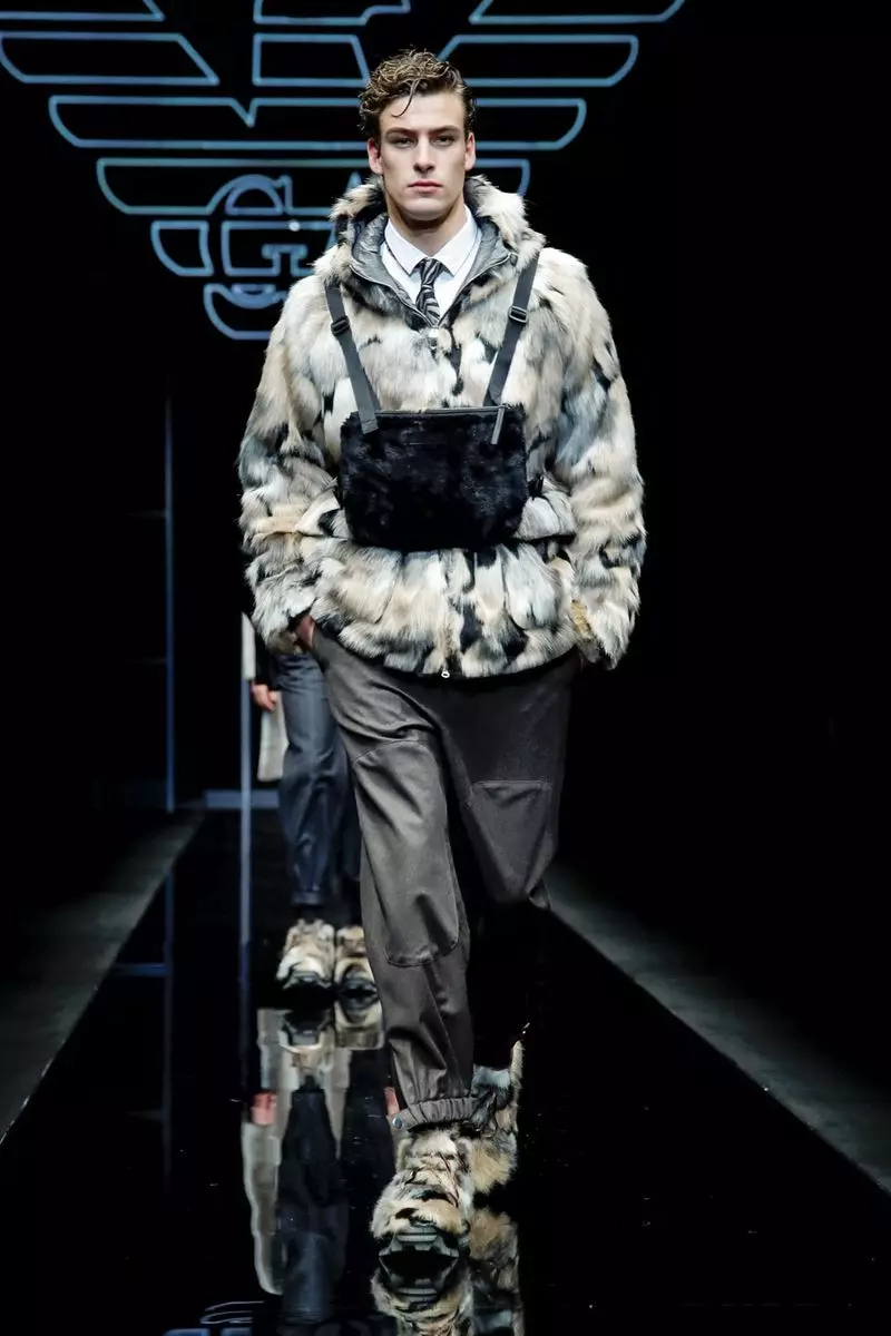 Emporio Armani Mansklere Herfs Winter 2019 Milan125