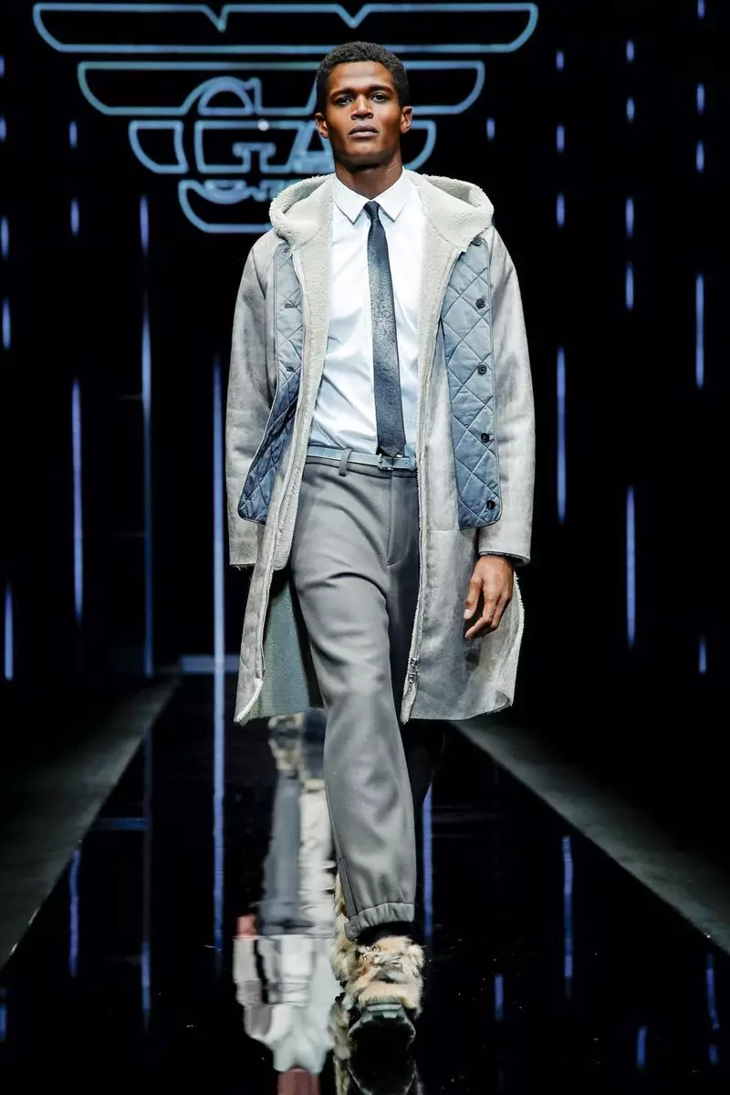 Emporio Armani Herretøj Efterår Vinter 2019 Milan128