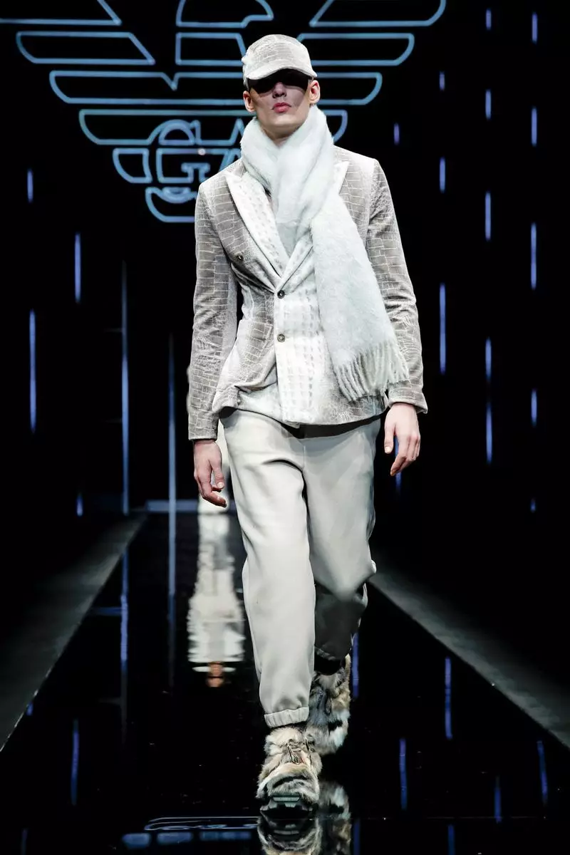 Emporio Armani Menswear Outono Inverno 2019 Milan130